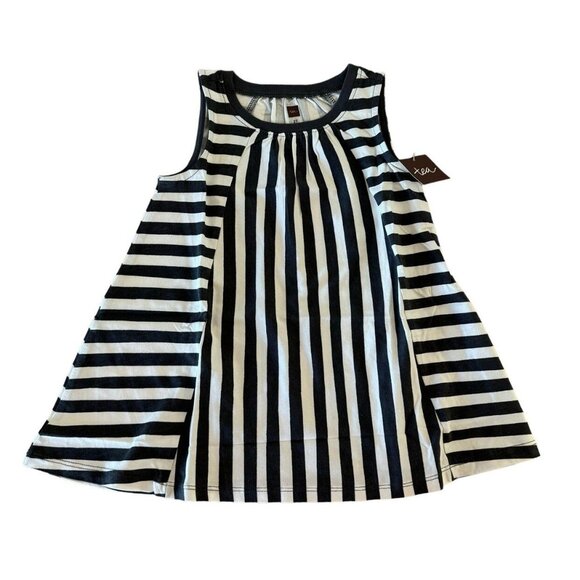 NWT Tea Collection Anglesea Trapeze Baby Dress Coal Size 2T - Picture 1 of 1